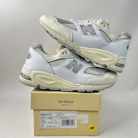 New Balance x Teddy Santis Shoes 990v2 “Sea Salt” 2024 - Picture 1 of 5
